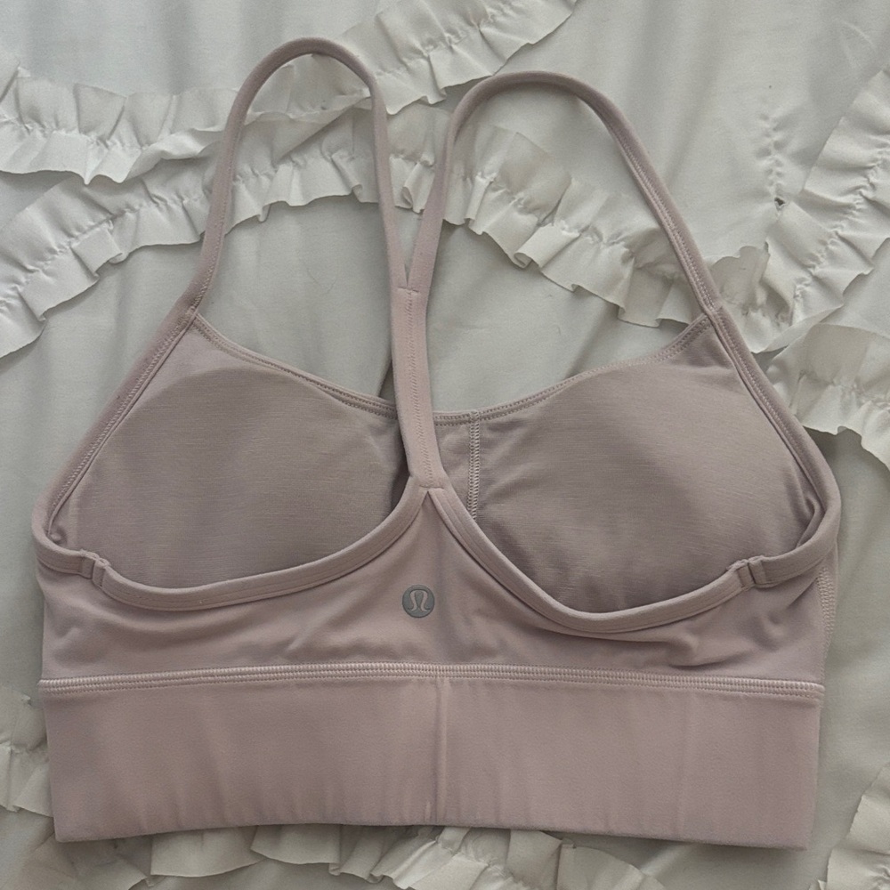 lululemon athletica flow y Blush Sports Bra longline